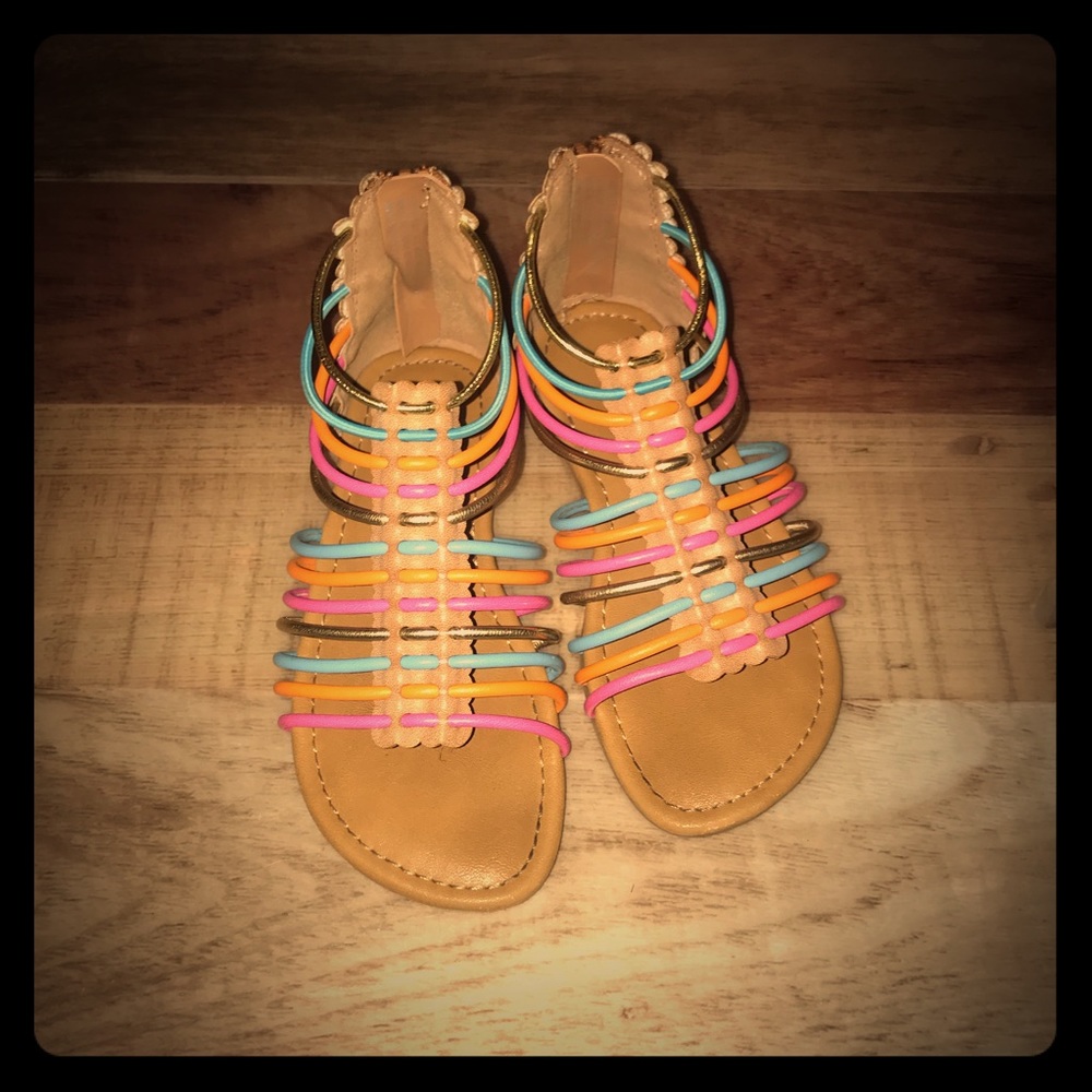 Rampage Girls Sandals toddler size 10